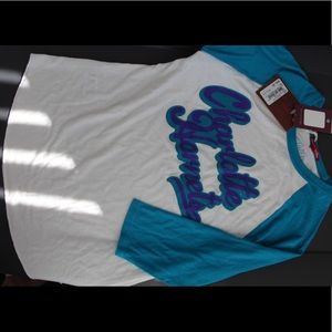 Charlotte Hornets Baseball style tee
